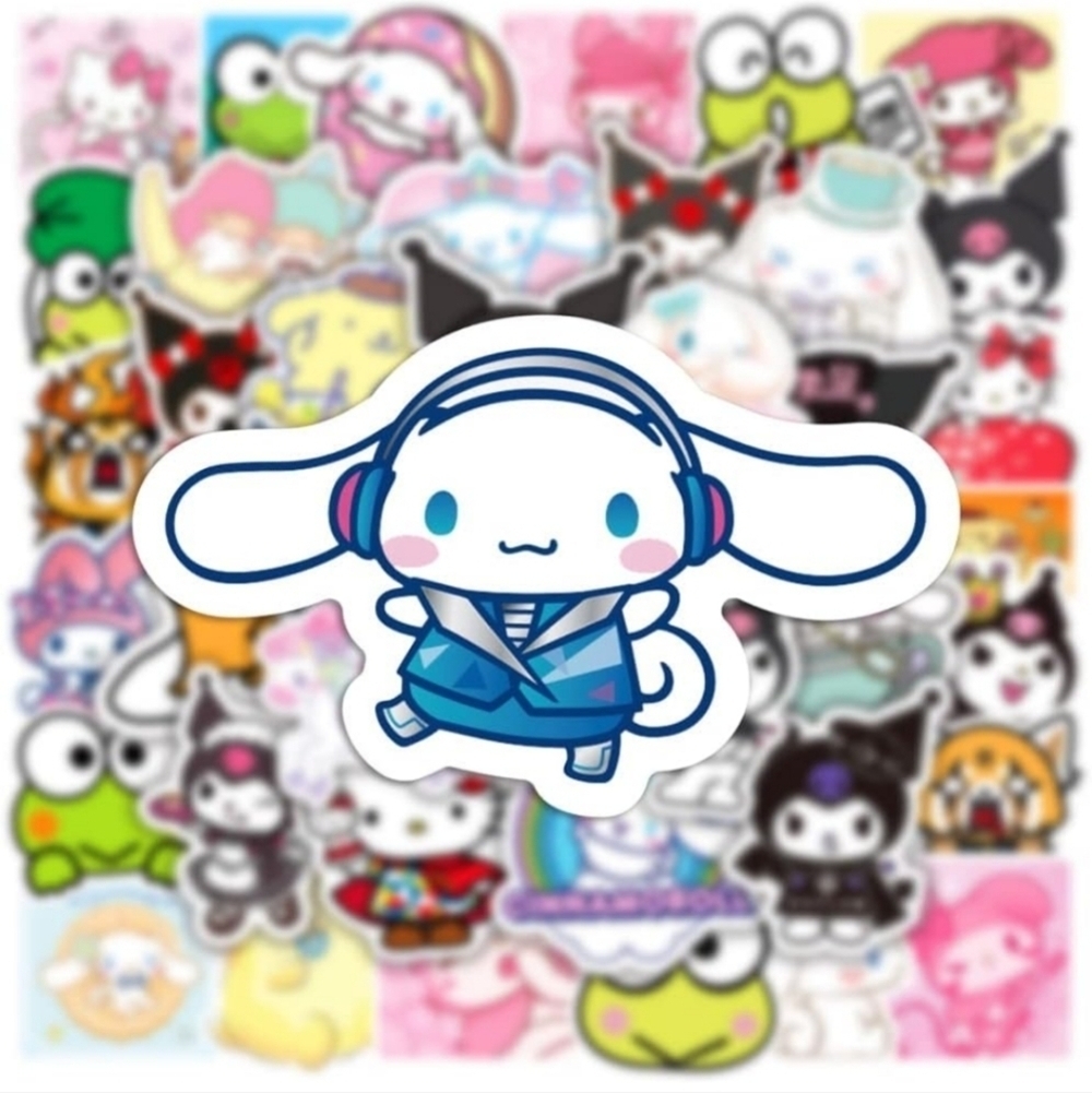 Sanrio Character Sticker Set - Multicolor - Picture 3 of 6